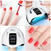 Nail Dryers SUN X11 MAX Nail Polish Gel Drying Lamp With 66LEDs Fast Curing Nail Light UV LED Lamp For Manicure Professional Nail Tool 230414