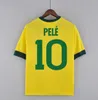 Brazil Retro piłka nożna #10 PELE 1957 1970 1978 1985 1988 1992 1994 1998 2000 2002 2004 2006 2012 2012 Brasil Ronaldinho Football Shirt 57 70 85 88 92 94 98 00 02 04 10 12