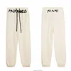 Palms dos homens Palm Angel PA Calças Designer Sweatpants Miami Imprimir Esporte Retro Calça Solta High Street Corredores Casal Calças Hip Hop Streetwear Anjos 8126 GLY