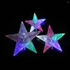 Christmas Decorations Star Tree Topper Light Portable Color Changing Decorative Lamp
