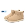 Classici per neonati Stivali per bambini Tasman Pantofole per bambini ragazzo ragazza e bambino Pelle invernale Neve Ultra Mini Stivaletti Bambini Pelliccia per bambini Furry Solid Tazz Boot con fiocchi Bottone