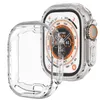Relógio inteligente Ultra 8 49mm Watch Series 8 preto branco laranja pulseira marinho relógio esportivo caixa transparente