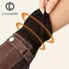 Five Fingers Gloves Winter Men Genuine Leather Touch Screen Warm Casual Mittens for Outdoor Sport Full Finger Solid Glove ST030 231114