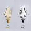 Wall Lamp Creativity Modern E27 LED Triangle Shape For Bedroom Living Room Study Lighting Fixture Corridor Stairs Light