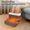 Elektrisk filt Electric Foot Warmer Heater USB Laddning Kraftbesparande varma fotskydd Fötter Värmeskuddar för hem sovrum sovande fotfilt 231114