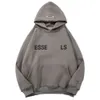 Мужские роскошные толстовки Куртки Спортивные костюмы Ess Essentialhoodies Мужчины Женщины Толстовка с капюшоном с надписью Свободный пуловер на молнии Спортивный костюм Свитер Пальто Толстовка 3dpf