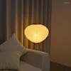 Zemin lambaları Japon kağıt minimalist LED lamba villa modeli stüdyo sanat odası kanepe yan köşe ev dekoratif ışıklar