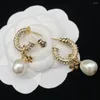 Stud Earrings European And American Fashion Pendant Pearl Necklace Bracelet