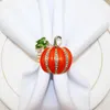 Ensembles de vaisselle 4 pièces boucle de serviette délicate serviettes en papier de banquet anneaux de tissu décoratifs en alliage