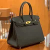 Sac fourre-tout de créateur Platinum Original en cuir de veau du Togo 30, fil de cire à coudre à la main, sac à main de luxe en cuir pour femmes