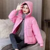 Womens Down Parkas Winter Jacket Thicken Overcoat Parka Cotton Coat Bread Clothes Korean Version Loose Outwear 231114