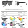 Sunglasses Sports Sunglasses Polarizer Windproof 2021 Luxury Brand Oversized Sun Glasses For Men Rectangle Sunglass Women Zonnebril Heren T230414