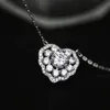 بأسعار معقولة VVS1 Gra Moissanite Diamond 925 Sterling Silver Vintage Heart Women Women Presant Jewelry Jewelery Jewelery