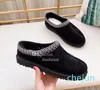 Cali Wave Sport Slipper Mannen WomensTazz Slides Boot Slipper Bont Slides Klassieke Platform Laarzen Suede Wol Winter Wollen Laarzen