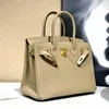 Платиновая дизайнерская большая сумка, высококачественная темпераментная женская кожа, портативная сумка из кожи личи, высококачественный топ из яловой кожи для женщин