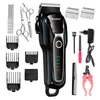 Chien toilettage 100-240 v rechargeable professionnel tondeuse à poils de chien pour chat cutter toilettage machine dissolvant animal tondeuse animal de compagnie 230414