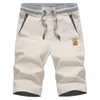 Men s shorts linne män shorts est sommar casual bomull mode Bermuda Beach plus storlek 4xl joggar man 230414