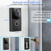 Freeshipping wifi kapı zili akıllı kablosuz video kapı zili interkom su geçirmez güvenlik açık kapı telefon kamera 1080p hd ev monitörü p glpm