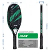 Tennis Rackets OPTUM FLEX Carbon Fiber Beach Racket with Cover Bag 230413