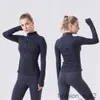 lu lus yoga ceket kadınlar egzersiz spor ceket fitness ceket spor hızlı kuru aktif giyim üst katı zip sweatshirt spor kıyafeti 2023s şekil 5 61ey