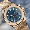 Ap Swiss Luxusuhr Epic Royal Oak Serie 26715or Blue Disc Datums- und Timing-Funktion Automatische Maschine für Männer und Frauen Kann Unisex-Uhrenstil tragen Versicherungsprodukt