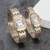 New Women's Elegant Fashion Stainless Steel Strap Multi-color Style Imported Quartz Movement Waterproof Best Selling Couple Watch