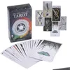بطاقات المعايدة 220 أنماط Tarots لعبة Witch Rider Smith Waite Shadowscapes Wild Tarot Deck Board مع Colorf Box English Version Dro Dhbyn