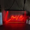 Love Led Neon Sign Home Decor Новый год стена свадебная спальня 3d ночной свет