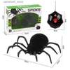 Elétrica / RC Animais Simulação Controle Remoto Aranha Engraçado Brincadeira Presente Brinquedos Simulação de Halloween Animais Elétrico RC Tricky Scary Toys Q231114