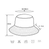 Party Favor Shinny Party Laser Bucket Hat Stage Wear Pu Leather Sparkle Wide Brim Fisherman Hats Christmas Music Festival Holographic Dhnc4