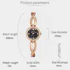 Wristwatches College Style Small Fine Bracelet Watch Fashion Diamond Student Montre Femme Luxe De Marque For Women