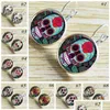 Stud Sugar Skl Earring Halloween Ear Studs Skls Glass Cabochon Oorbellen Sieraden Geschenken voor Uni Drop Delivery Dhgarden Dhcyl