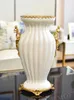 Vaser keramisk blommor container vardagsrum tv -skåp vin antik hylla dekoration ornament