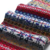 Шарфы Wraps TOU - Зимний теплый вязаный шарф для маленьких девочек Детские рождественские мягкие шарфы Детский шарф с вышивкой Прекрасный многоцветный шарф 1 шт. 231114