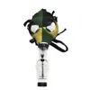 Rökande rör Sile Mash Creative Acrylic Pipe Gas Mask Bongs Tabacco Shisha Water Drop Delivery Home Garden Hushåll Sundries Access DHFZT