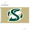 Flagi banerowe NCAA Sacramento State Hornets Flag 3x5ft 90CMX150CM Dekoracja poliestrowa Latające domowe ogród świąteczne prezenty upuszczanie dostawy Dhpu5