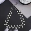 Choker Trendy Pearl Necklace Korean Fashion Jewelry For Women Neck Chain Collar Accessories Gift Short Female