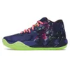 Lamelo Basketball MB01 Frauen Basketball Schuh grün schwarz orange rotgrün blauer Rick Morty Trainer atmungsaktiv bequemer Sport Lamelo Ball