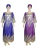 Ethnic Clothing Women Traditional African Dresses Bazin Riche Dashiki Embroidery For Long Party Dress Plus Size Clothes