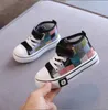 Autumn New Hook Canvas for Kids Fashion Plaid Sneakers Boys Casual Shoes Girls Non-slip Outdoor Footwear Children's Shoes