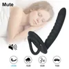 Strapon Gode Vibrateur Sex Toys Pour Femme Couples Anal Chatte Masturbateur Érotique Double Pénétration Plug Adulte 231010