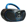 مكبر صوت Freeshipping CD Mini Portable CD Boombox Smeker MP3 USB FM Radio Wireless Aure Aux STEREO SPEAKER EWADQ