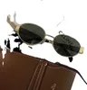 23SS projektant okulary przeciwsłoneczne Triomphe łuk triumfalny okulary przeciwsłoneczne złota moda wszechstronne okulary przeciwsłoneczne Ins Tiktok okulary elipsa krem do opalania