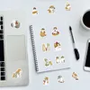 100Pcs-Pack Cartoon Cat Stickers Vinyl Waterproof Stickers Wholesale Water Bottle Laptops Car Scrapbooking Phone Macbook Wardrobe Wall Organizer Decal