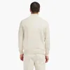 OEM 1/4 zip tröja män tröja premium tjocka hoodies vanlig högkvalitativ beige kvart zip pullover kashmir hoodies