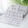 Towel Plaid Cotton Absorbent Soft Comfortable Bath Set Household Adult Face