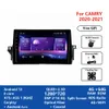 Android 12 Car Radio Video 2.5D Touch Screen Navigation DVD Radio Audio Multimedia Player per Toyota Camry 2020-2021