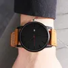 Bilek saatleri sahte deri kuvars erkek arkadaş için hediyeler clearace satışı minimalist saat erkek tasarımcısı logo erkek stokları