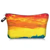 Borsa per cosmetici arcobaleno Borsa da viaggio portatile per trucco Borsa di stoccaggio multifunzionale Regalo di Natale