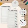 Notepads Reusable My Chores Checklist Daily Planner Memo Plastic Board Chore Chart Responsibility Behavior for Kid Selfdiscipline Card 230413